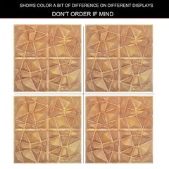 Embossed Ceiling Panels Decorative Walls Tiles PLM101 Vintage brown gold 10Pcs