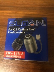 Lot of 2 Sloan EBV136A Solenoid Assembly for G2 Optima Plus