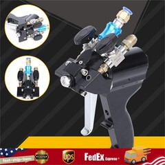 Polyurethane Spray Gun Portable Self Cleaning P2 Air Purge Spraying Gun 35mpa