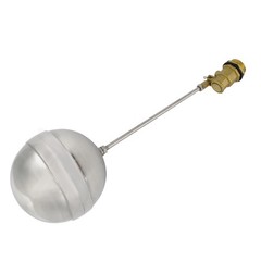 🔧1/2″-1″Male Thread Float Ball Valve Floating Ball Stainless Steel Water Sensor