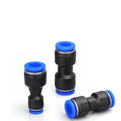 PG Air Pneumatic Fitting Hose Tube Straight Reducer Quick Connector 4mm 6mm 8mm