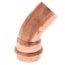 Viega 1″ FTG x Press 45-Degree Elbow in Copper – 77058