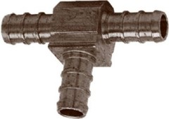 Sharkbite-Cash Acme 137616 0.75 in. Brass Barb Insert Tees44; Pack of 10