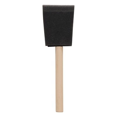 Foam Brush, 2 in W, Wood Handle Pack of 50 Linzer 85052 77089850536