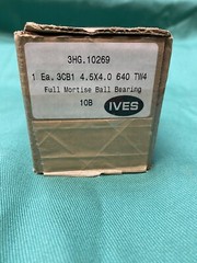 Allegion Ives 3CB1 4.5″ x 4″ 640/10B TW4, Full Mortise Ball Bearing