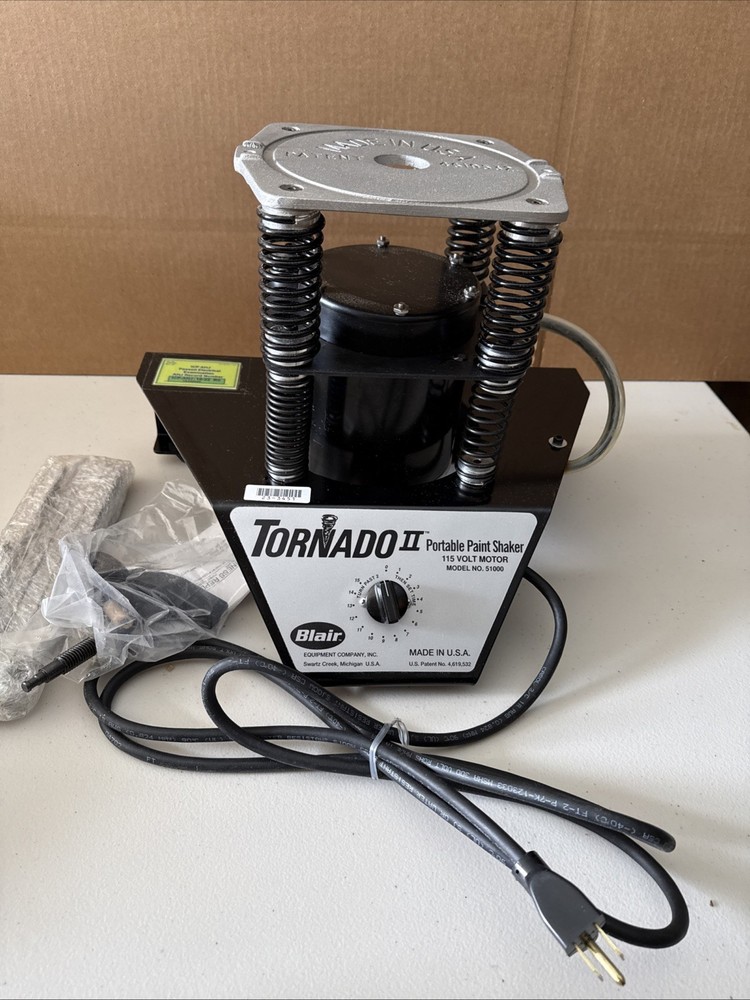 Blair Tornado II 51000 Portable Electric Paint Shaker 115 Volt Model 51000