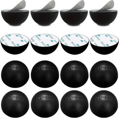 1.25″ Silicone Hemisphere Bumpers Isolation Feet, 16Pack Non Skid Speaker Isolat