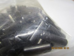 1/4″ x 3/4″ Plain Finish Steel Slotted Spring Pin QTY 100