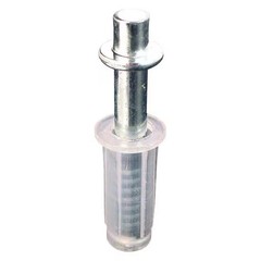 3/8 in. Nylon Spring-Loaded Top Pivot with 1/4 in. Steel Pin, Alliance (2 Pack)