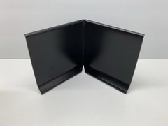 Tarkett Johnsonite Rubber Wall Base Inside Corner Black 4″ 25 Qty