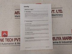 Onity EDHT22I Manual Insertion Encoder RS-485