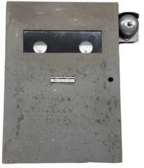Vintage Retro Fire Alarm Signal Panel 4201-2 IBM Slate Back CLEAN! VERY RARE!