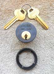 Corbin Russwin ASSA ABLOYMortise Cylinder Keyway L4