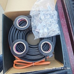 200FT self regulating heating cable, for roof, gutters, pipe. freeze protection