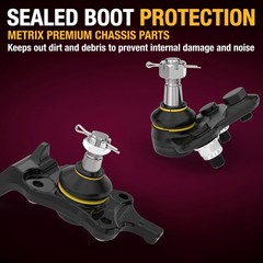 Metrix Premium Chassis Parts – 4 PC Front Upper & Front Lower Ball Joint Kit …