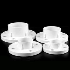 PVC Floor Flange Pipe Fitting White Wall Mount Fittings Solvent Weld 20mm~200mm