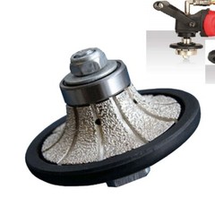 Granite concrete marble quartz demi bullnose router bit polish pad grinding cup