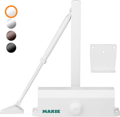 Hold Open Door Closer Applies Regular,Top Jamb Mounting,Adjustable Automatic Siz