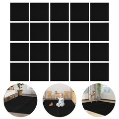 20 Pcs Square Carpet Peel and Stick Floor Carpet Self-Adhesive Carpet 60*60cm