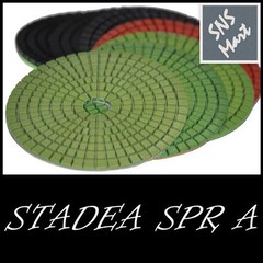 STADEA SPR A 4″ Diamond Polishing Pads 8 +1 Backer Set