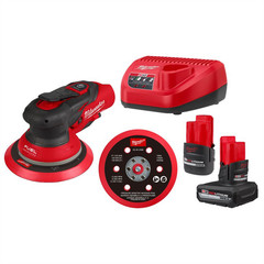 Milwaukee Tool M12 FUEL 3/16 Inch Orbit 6 Inch Lithium-Ion Brushless Cordless R