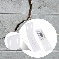 L Shape Crack Gauge Monitor Acrylic Standard Concrete Crack Gauge for Crack