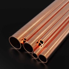 Pure Copper Pipe Tube 300mm Length 99.9% T2 Cu Round OD 1.5mm – 30mm DIY Gas