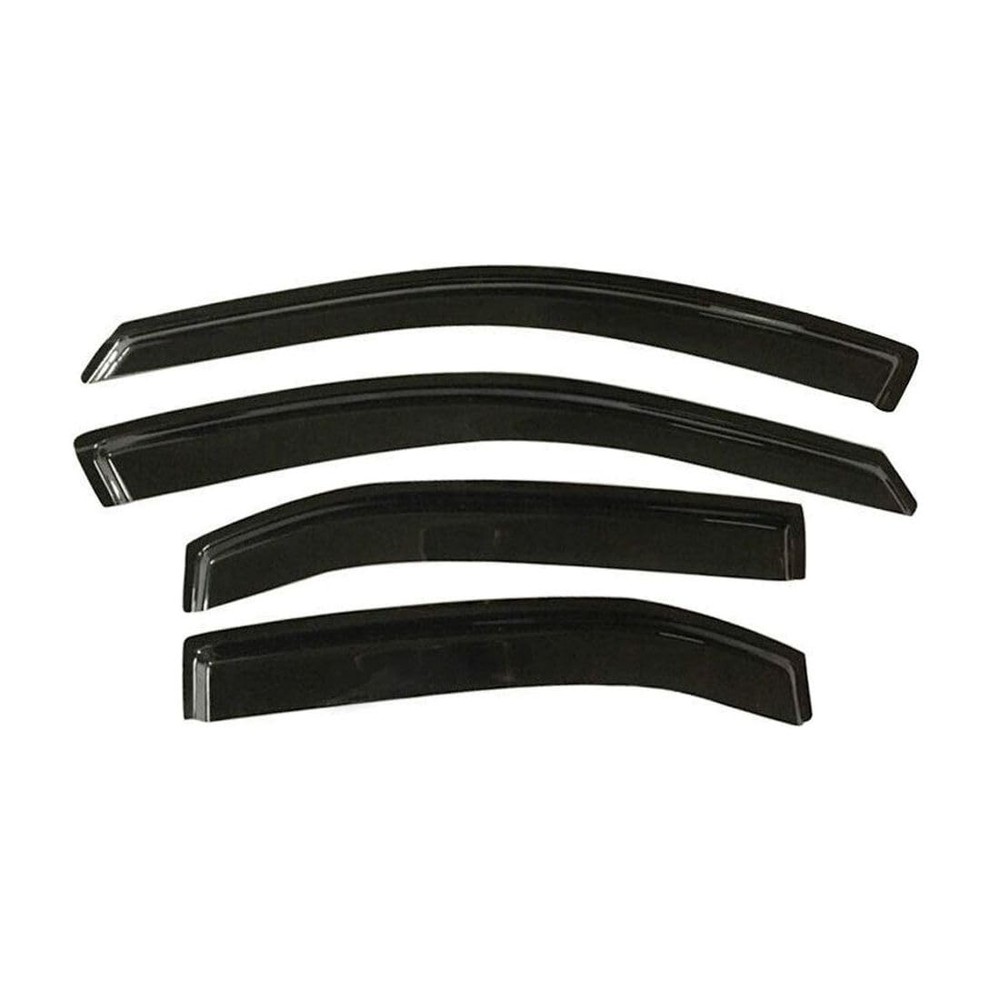 Slim Smoke Window Visors 4pc for Ford Fusion 06-12 Lincoln MKZ 07-12 224-0593