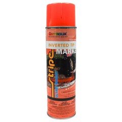 Seymour Orange Fluorescent Marking Paint SAFE For Grass Meets APWA Standards 17z