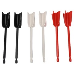 Epoxy Resin Mixer 16.5*3.5cm 6PCS Black/white/red Mixer Attachment Drill