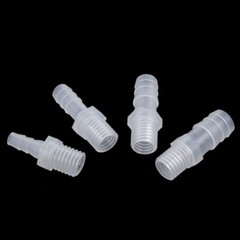 External Thread Straight Joint Tube Hose Pipe Plastic Tube Connector 2.8~12.7mm