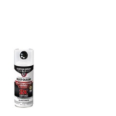 Rust-Oleum 2X Automotive Enamel Custom 12 Ounce (Pack of 1), Gloss White