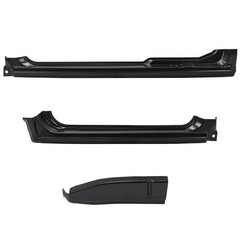 Rocker Panel Left Right Cab Corner 94-04 Chevy S10 GMC Sonoma Ext Cab Ecoat 3Pcs
