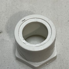 Charlotte Pipe 1-1/2 In. SPG x 3/4 In. Slip Schedule 40 PVC Bushing Pack of 25