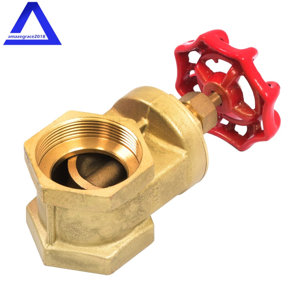 2″ Female NPT DN50 Non Rising Stem Brass Gate Valve Manual Rotary Sluice Valve
