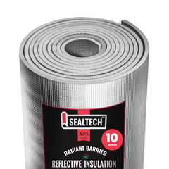 24 In. X 100 Ft. Heavy-Duty 10 Mm Reflective Insulation Radiant Barrier Roll Sou