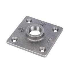 2-Pack STZ Industries Iron Flange 1 in. Pipe Decor Threaded