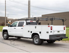 Buyers Products 1501250 Steel Service Body Ladder Rack, 13-1/2 Ft., 1000Lb Limit
