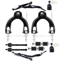 10pc Control Arms Tie Rod Sway Bar Link Ball Joint For Acura Integra 94-01