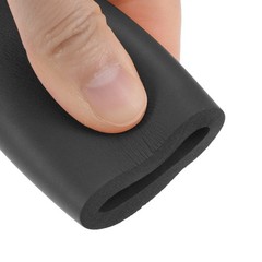 Foam Tubing Pipe Insulation 25mm(1″) ID 35mm OD 1m Length Black