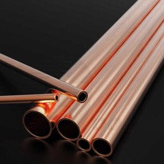 Pure Copper Pipe Tube 300mm Length 99.9% T2 Cu Round OD 1.5mm – 30mm DIY Gas
