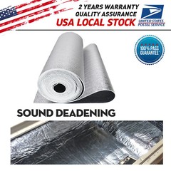Automotive Sound Deadening Reflective Insulation Heat Barrier Noise Proof 2×5