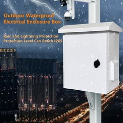 Outdoor Electrical Box 20” x 16” x 8” One-Piece Ventilation Design Electri…