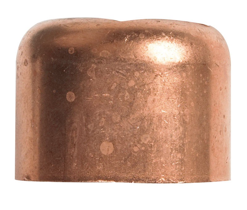 Mueller Streamline W 67007 Lead Free Copper Cap 1/2 Sweat x 1/2 Cap Dia. in.