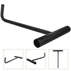 Manhole Cover Hook Roll Up Door Hook Practical Steel Drain Grate Cover Lifter