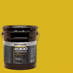 5 Gal. 2300 Flat Yellow Exterior Traffic Striping Paint
