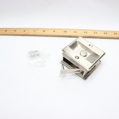 Prime-Line Door Handle and Pull Chrome Plated 2-1/2" L x 1-3/8"