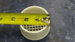 2″ Male Protective Vent / Intake Guard Fits 2″ PVC Pipe