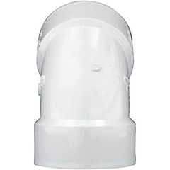 CHARLOTTE PIPE 3 DWV 1/6 Bend HUB X HUB DWV (Drain, Waste and Vent) (1 Unit