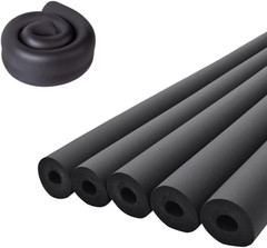 Pipe Insulation Foam Tube 1-1/2″ID*3/8″ Foam Tubing Black Pipe Cover Heat Preser